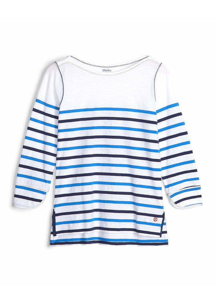 Hatley Breton Top - Waterside Stripes - Justina Clothing
