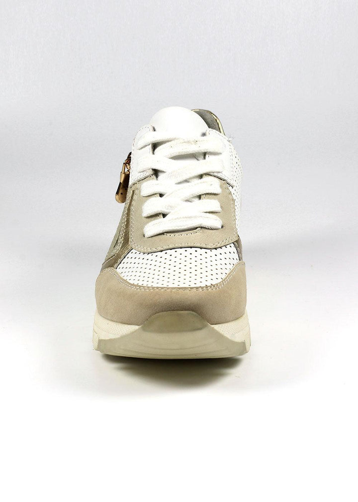 Lunar Verona White Trainer - Justina Clothing